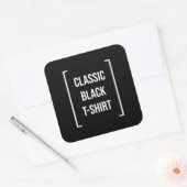 squared sticker (Envelop)