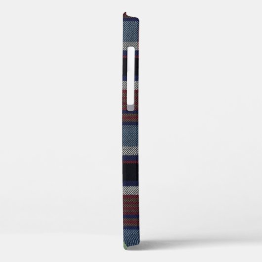 Squared Textile Textuur Achtergrond. Case-Mate iPhone Case (Achterkant / Links)
