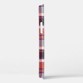 Squared Textile Textuur Achtergrond. Case-Mate iPhone Case (Achterkant / Rechts)