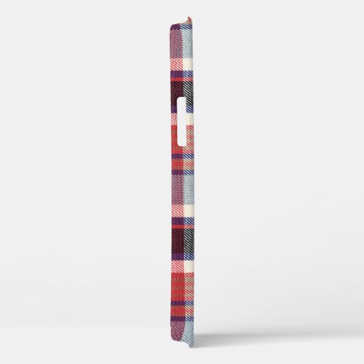 Squared Textile Textuur Achtergrond. Case-Mate iPhone Case (Achterkant / Rechts)