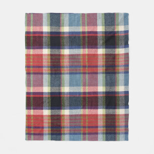 Squared Textile Textuur Achtergrond. Fleece Deken