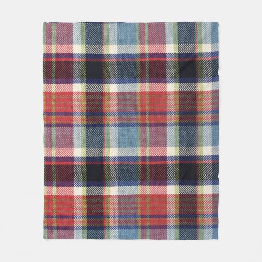 Squared Textile Textuur Achtergrond. Fleece Deken (Voorkant)