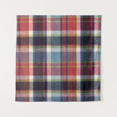 Squared Textile Textuur Achtergrond. Wandkleed (Voorkant)