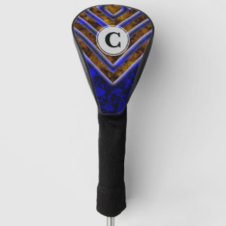 Squareglow Abstract monogram Golfheadcover
