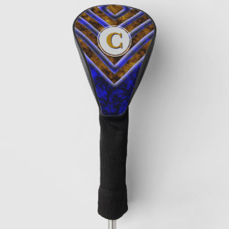 Squareglow Abstract monogram Golfheadcover