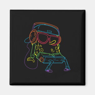 Squarepants Hip Hop Magneet
