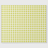 Squares 02 - Banana on White Cadeaupapier (Vlak)