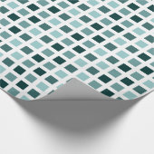 Squares 02 - Shades of Green 02 Cadeaupapier (Hoek)