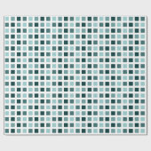 Squares 02 - Shades of Green 02 Cadeaupapier (Vlak)