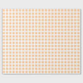 Squares 02 - Zand op wit Cadeaupapier (Vlak)