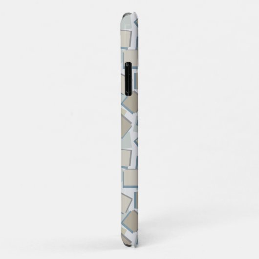 Squares and Circles Hoesje-Mate iPhone Case (Achterkant/rechts)