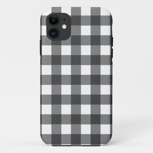 Squares Hoesje-Mate iPhone Case (Achterkant)