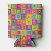 Squares Patroon Blikjeskoeler (Voorkant)