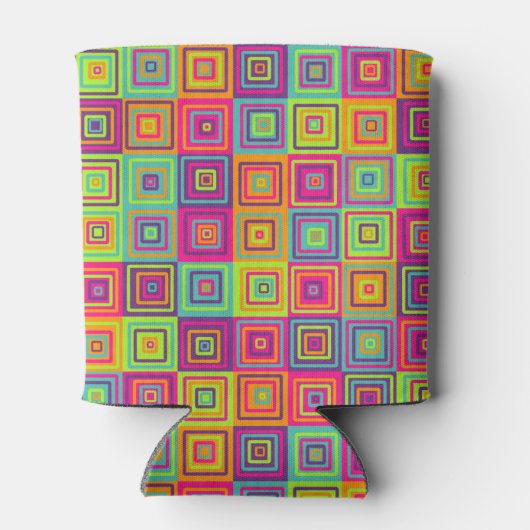 Squares Patroon Blikjeskoeler (Achterkant)