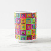 Squares Patroon Koffiemok (Center)