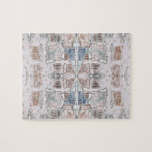 Squares Patroon Legpuzzel (Horizontaal)