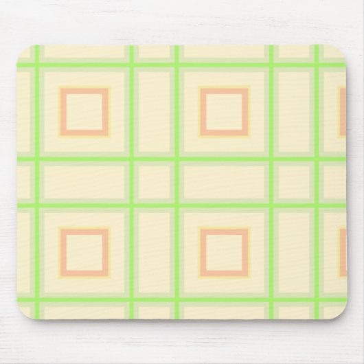 Squares Patroon Muismat (Voorkant)