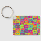 Squares Patroon Sleutelhanger (Achterkant)