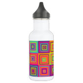 Squares Patroon Waterfles (Links)