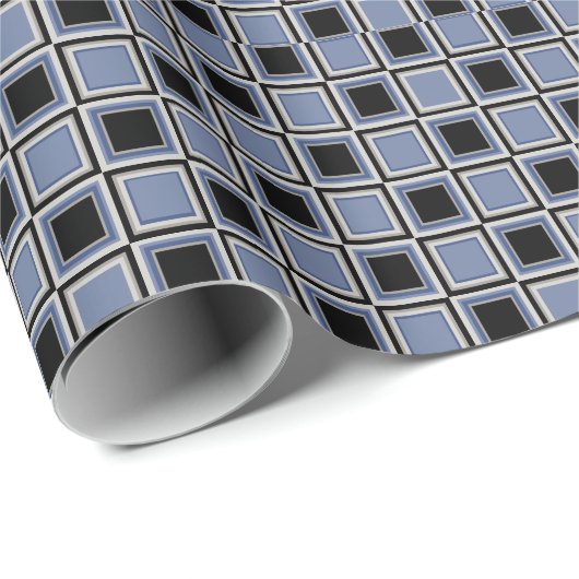 Squares pattern cadeaupapier (Rol Hoek)