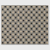 Squares pattern cadeaupapier (Vlak)