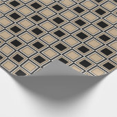 Squares pattern cadeaupapier (Hoek)