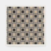 Squares pattern servet (Voorkant)