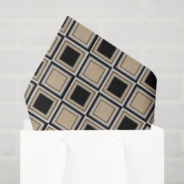 Squares pattern tissuepapier