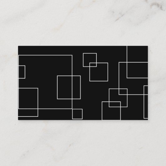 SQUARES Professional Visitekaartje (Achterkant)