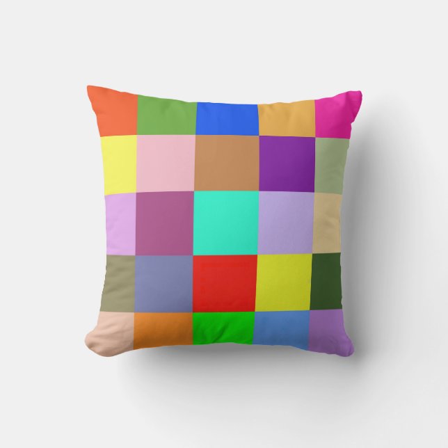 Squares Reversibel Sierkussen (Voorkant)