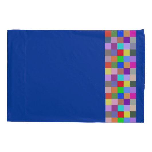 Squares Squared omkeerbaar kussen Hoesje Kussensloop (Achterkant)