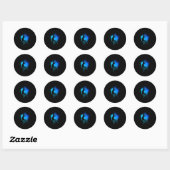 Squash Badminton Badminton Speler Shuttle Ronde Sticker (Vel)
