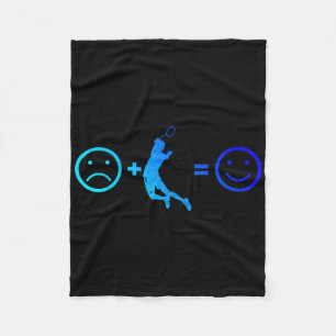 Squash Badminton Speler Vrouwen Mannen Shuttle Fleece Deken
