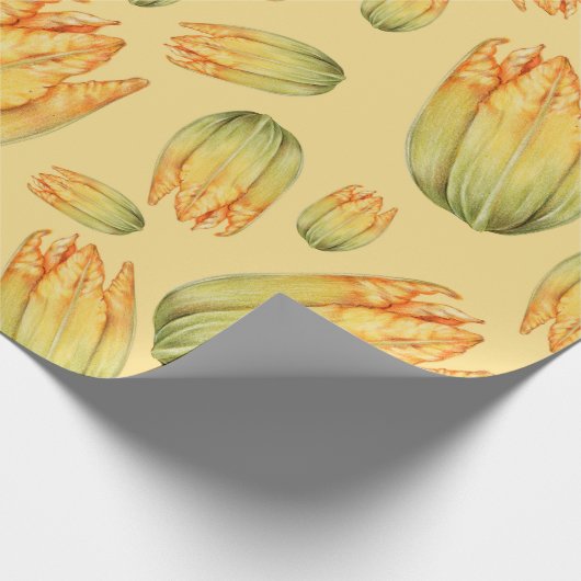 Squash Blossom Cadeaupapier (Hoek)