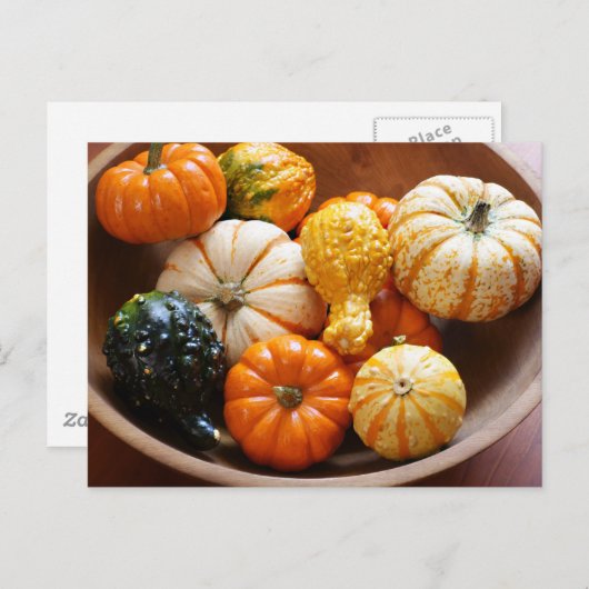 Squash Bowl Briefkaart (Voorkant / Achterkant)