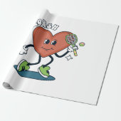 squash cadeaupapier (Uitgerold)