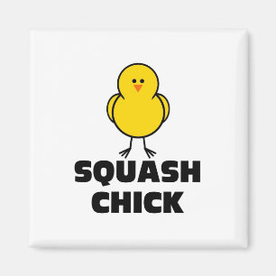 Squash Chick Magneet