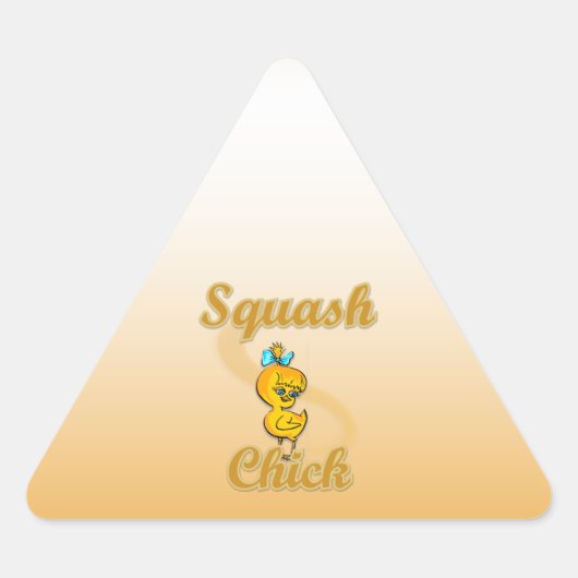 Squash Chick Sticker (Voorkant)