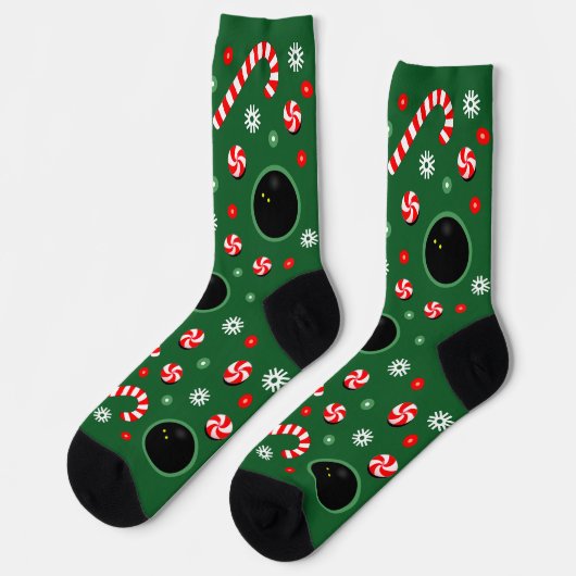 Squash Christmas Holiday Gift Socks Sokken (Links)