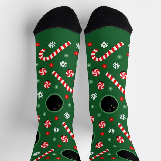 Squash Christmas Holiday Gift Socks Sokken (Top)