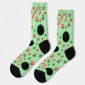 Squash Christmas Holiday Gift Socks Sokken (Links)