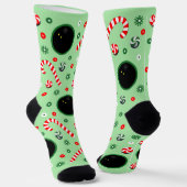 Squash Christmas Holiday Gift Socks Sokken (Gebogen)