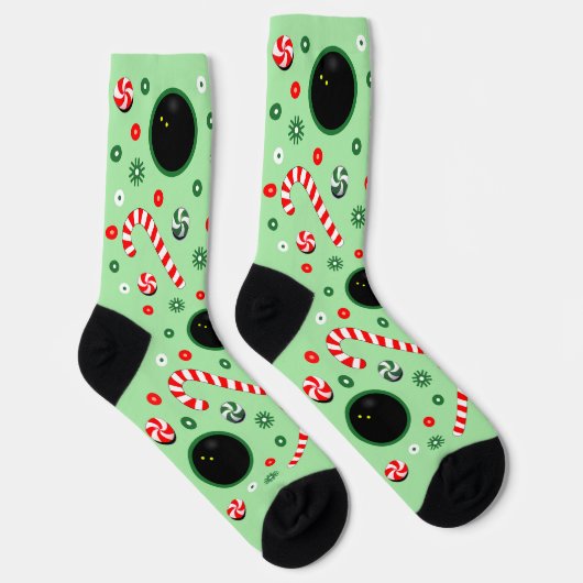 Squash Christmas Holiday Gift Socks Sokken (Rechts)
