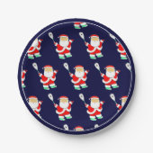 Squash Christmas Party Papieren Bordje (Voorkant)