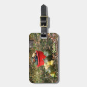 Squash Country Garden Harvest Gepersonaliseerd Bagagelabel (Voorkant verticaal)