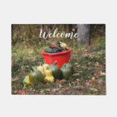 Squash Country Garden Harvest Welkom Deurmat (Voorkant)