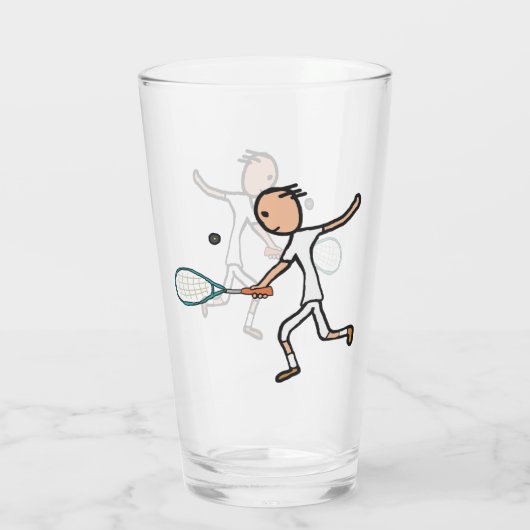 Squash Glas (Achterkant)