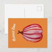 Squash, Herfst Art Briefkaart (Voorkant / Achterkant)
