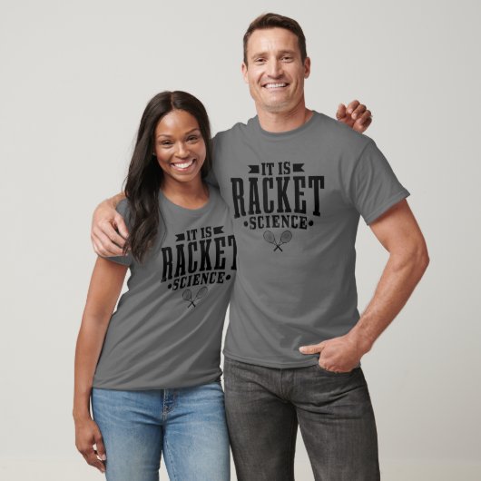 Squash Het is Racket Science Funny Squash Player G T-shirt (Unisex)