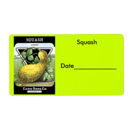 Squash Inblikken/Bevriezing Labels